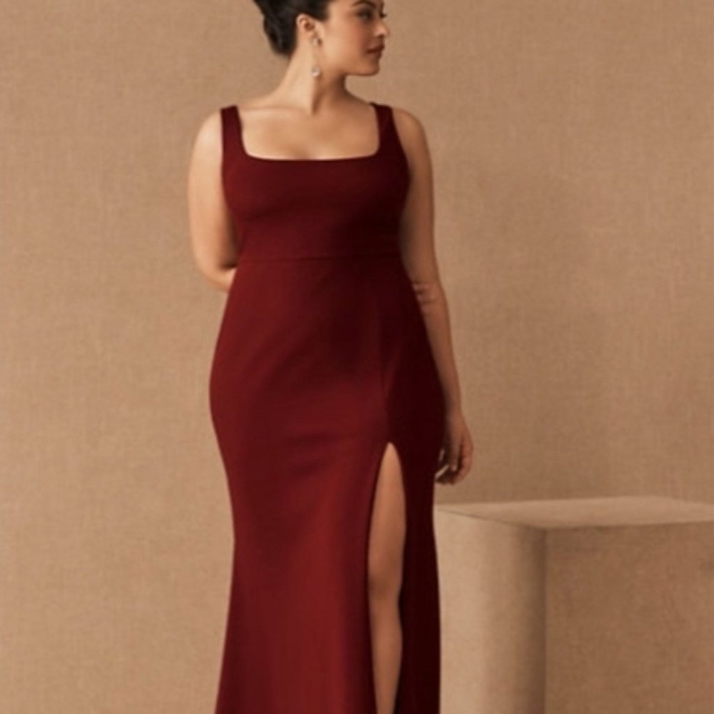 BHLDN Adena Crepe Dress